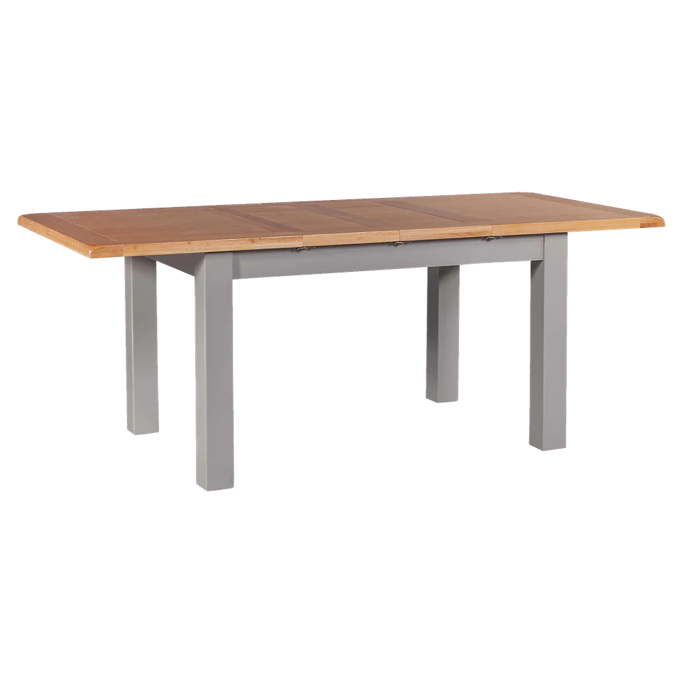 Diamond Extending Dining Table, Pine and Oak