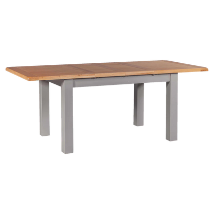 Diamond Extending Dining Table, Pine and Oak