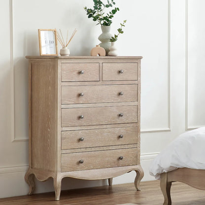 Julian Bowen  Camille Wooden 6 Drawer Chest