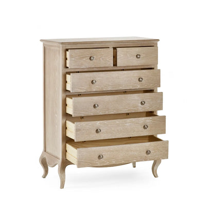 Julian Bowen  Camille Wooden 6 Drawer Chest