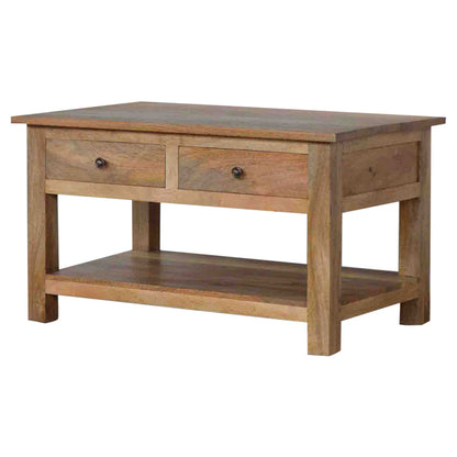 Wooden 4 Drawers Coffee Table