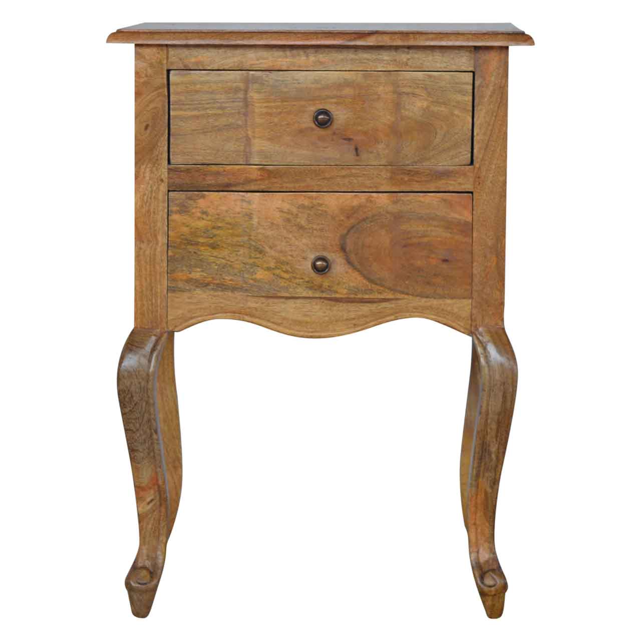 French Inspired Design Wooden Bedside Table