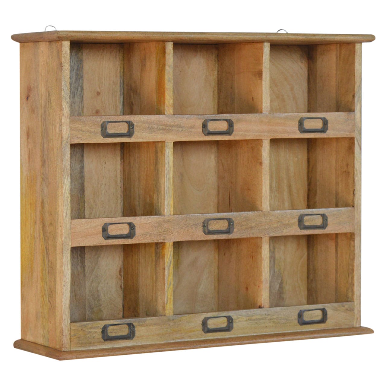 Wall Mounted 9 Slots Storage Unit