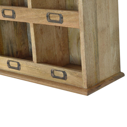 Wall Mounted 9 Slots Storage Unit