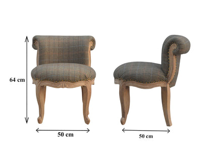 https://www.artisanfurniture.net/petite-multi-tweed-french-chair/