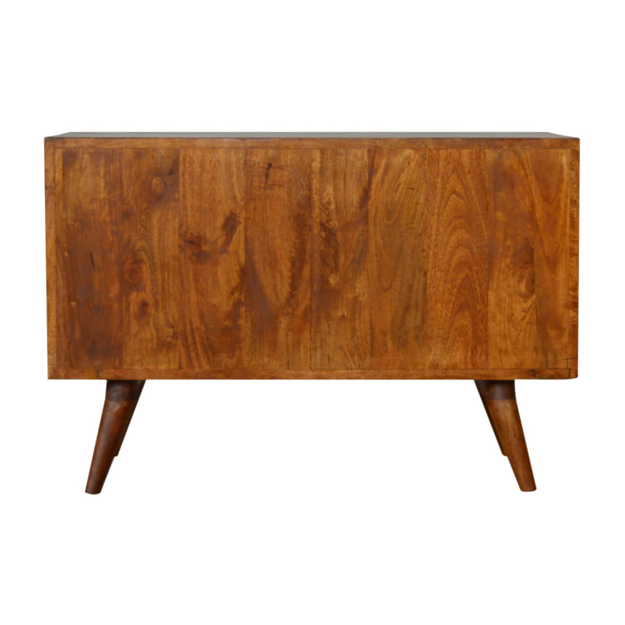 Sideboard made from mango wood in chestnut finish