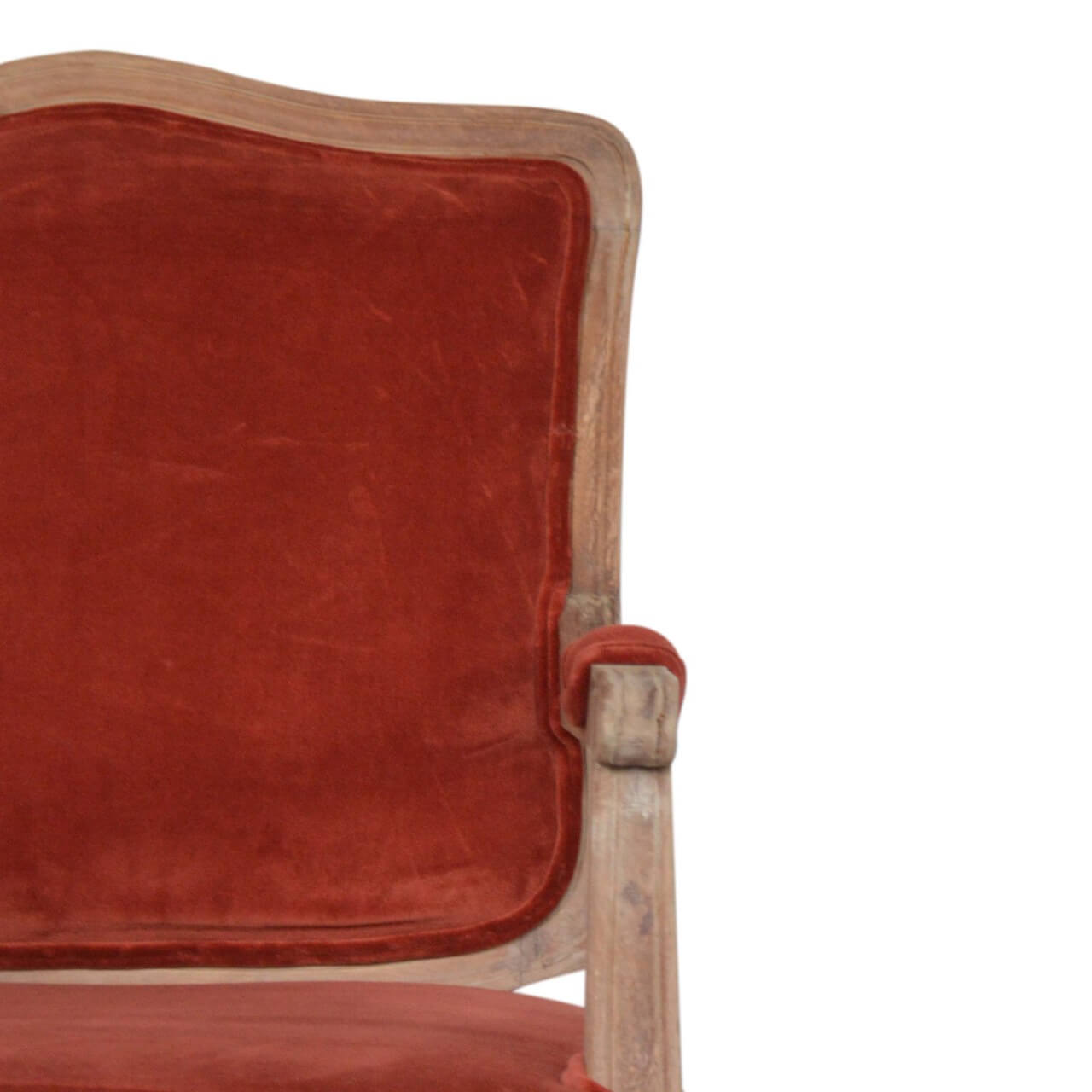 Lea Armchair, Brick Red