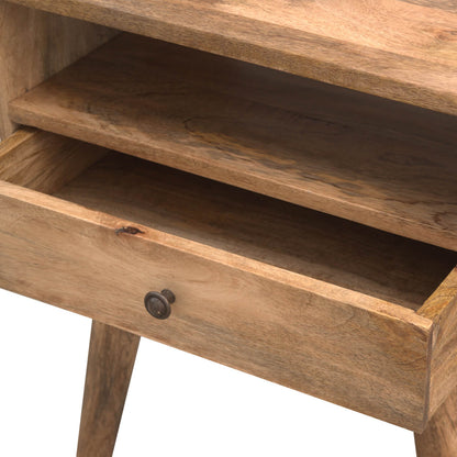 mango wood bedside table