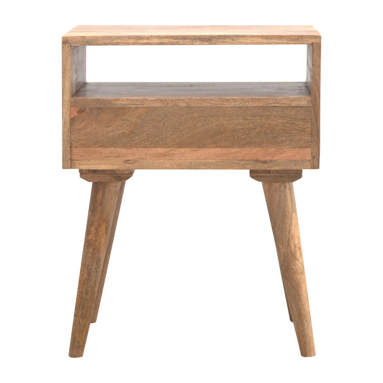 mango wood bedside table