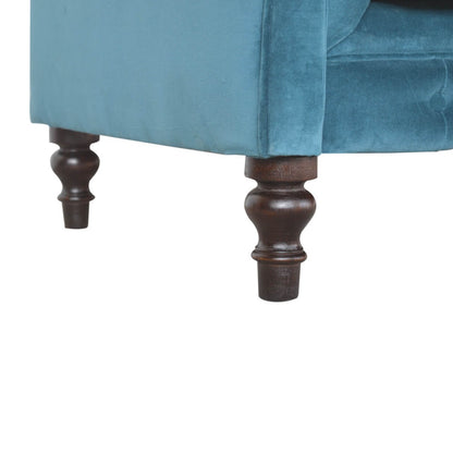 Teal Chesterfield Sofa