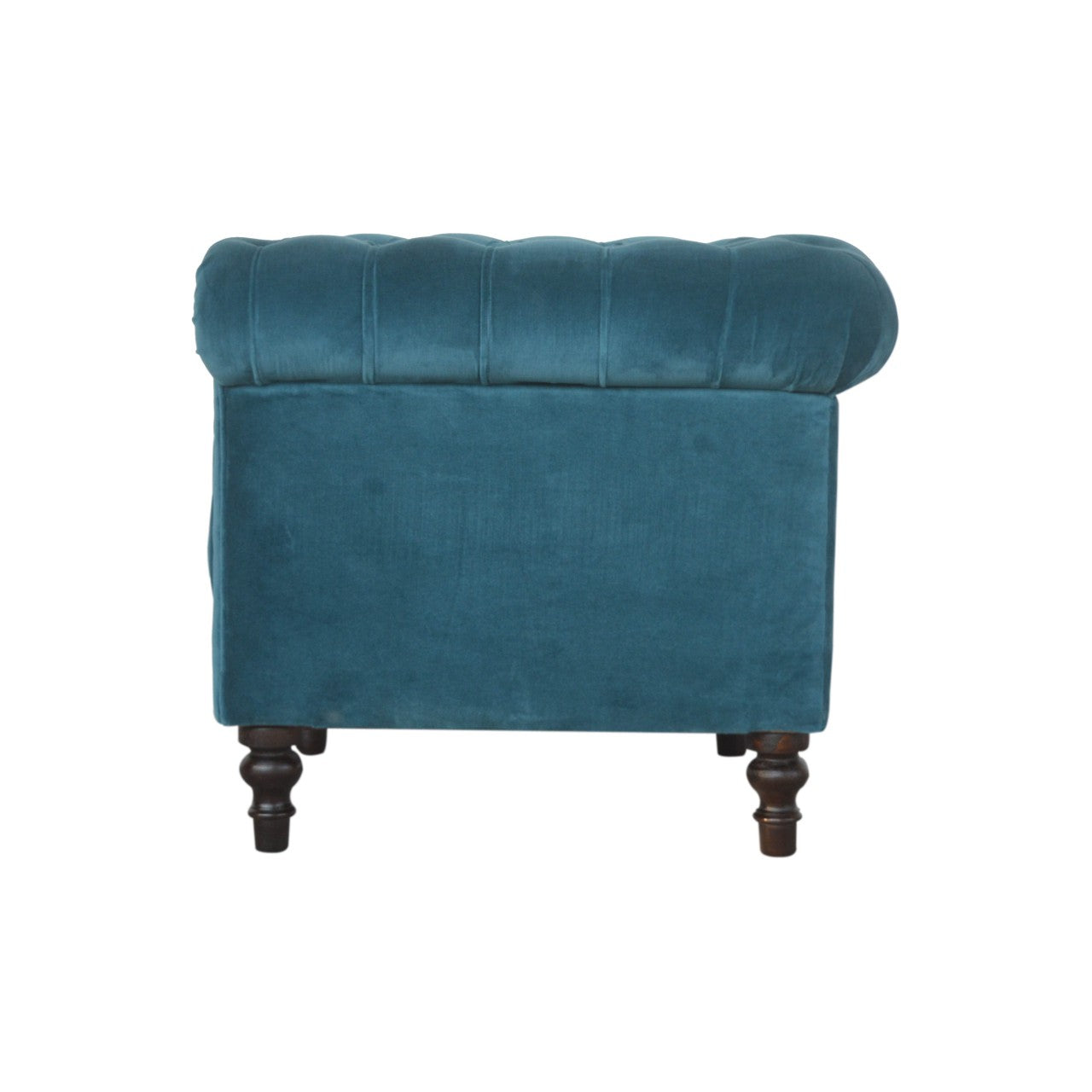 Chesterfield Armchair, Teal