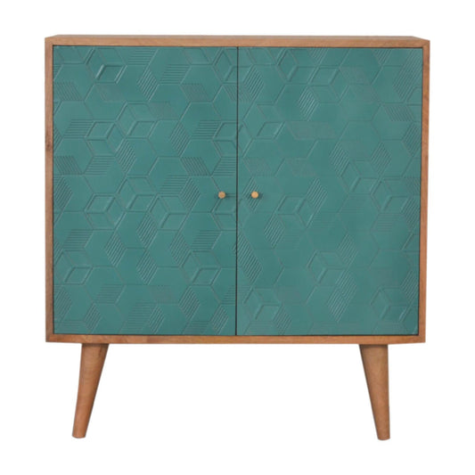 Acadia Cabinet, Teal