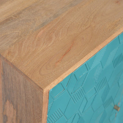 Acadia Cabinet, Teal