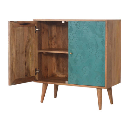 Acadia Cabinet, Teal