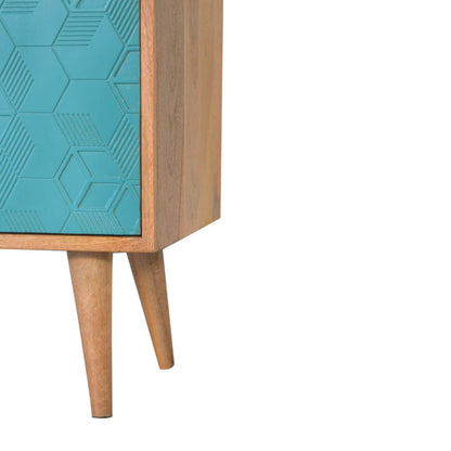 Acadia Cabinet, Teal