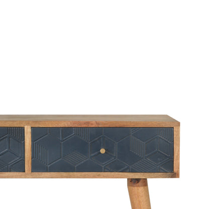 Acadia Console Table, Navy