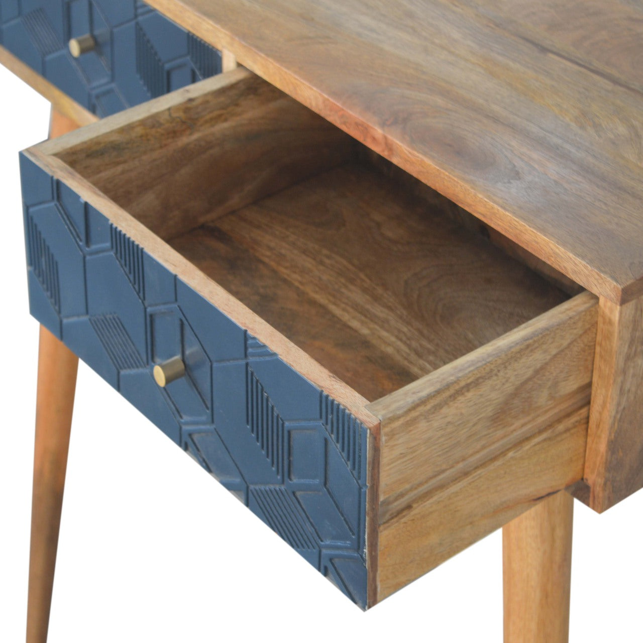 Acadia Console Table, Navy