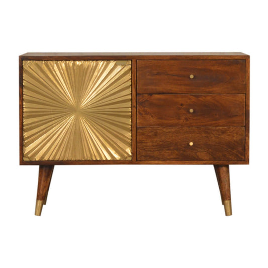 Manilla Sideboard, Brass