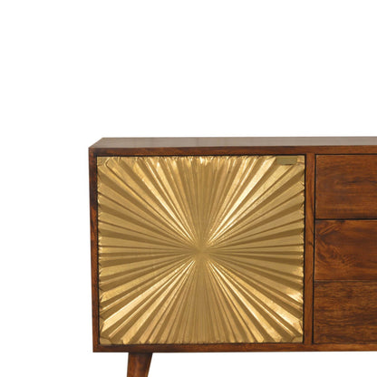 Manilla Sideboard, Brass