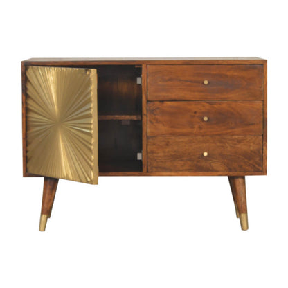 Manilla Sideboard, Brass