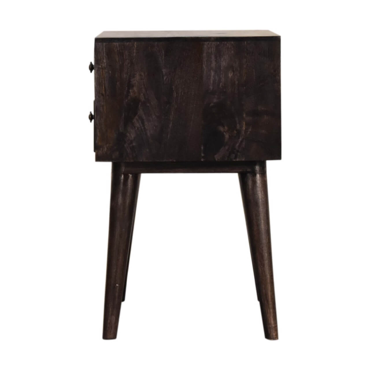 Ari 2 Drawer Bedside, Ash Black