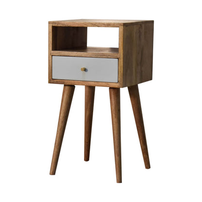 Narrow Nightstand, Sky Blue