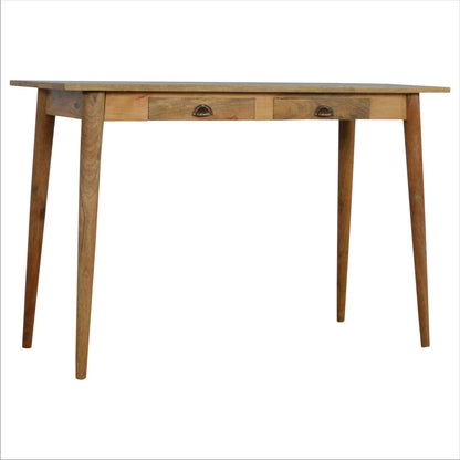 Nordic desk mango wood in oak finish