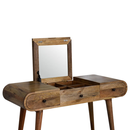 Dressing table made from mango wood