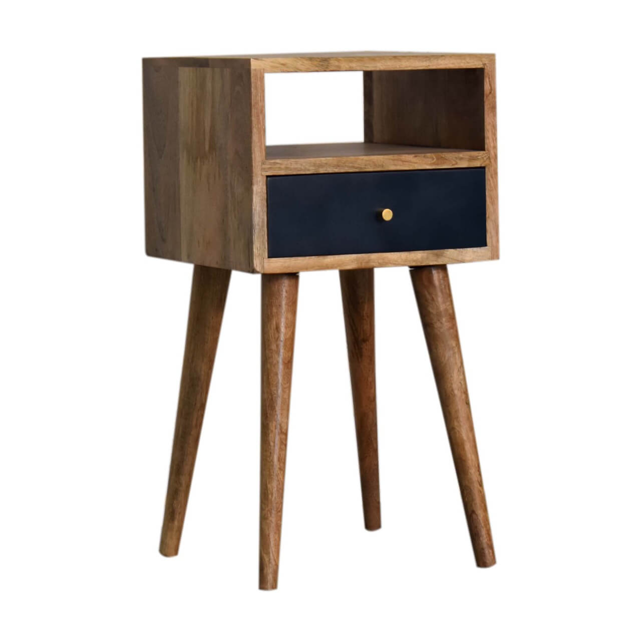 Narrow Nightstand, Navy