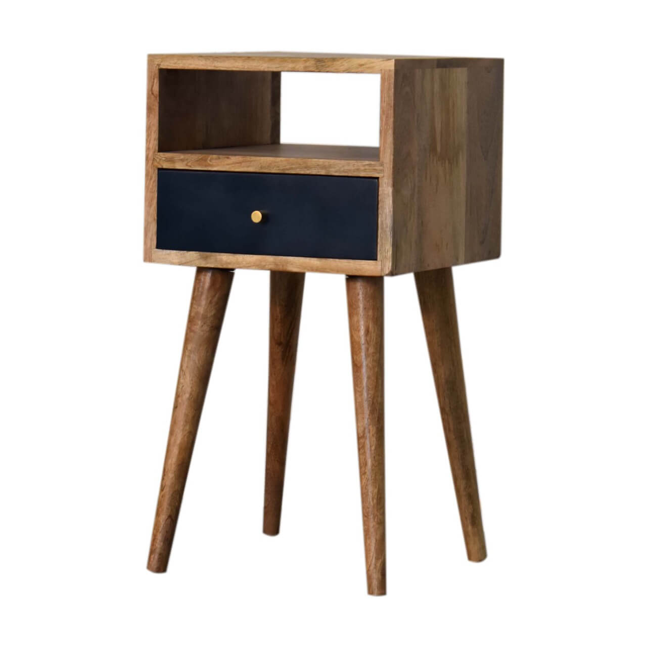 Narrow Nightstand, Navy