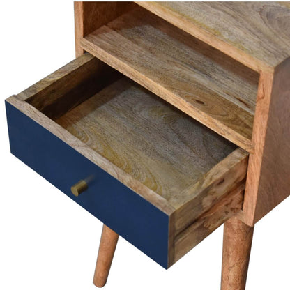 Narrow Nightstand, Navy