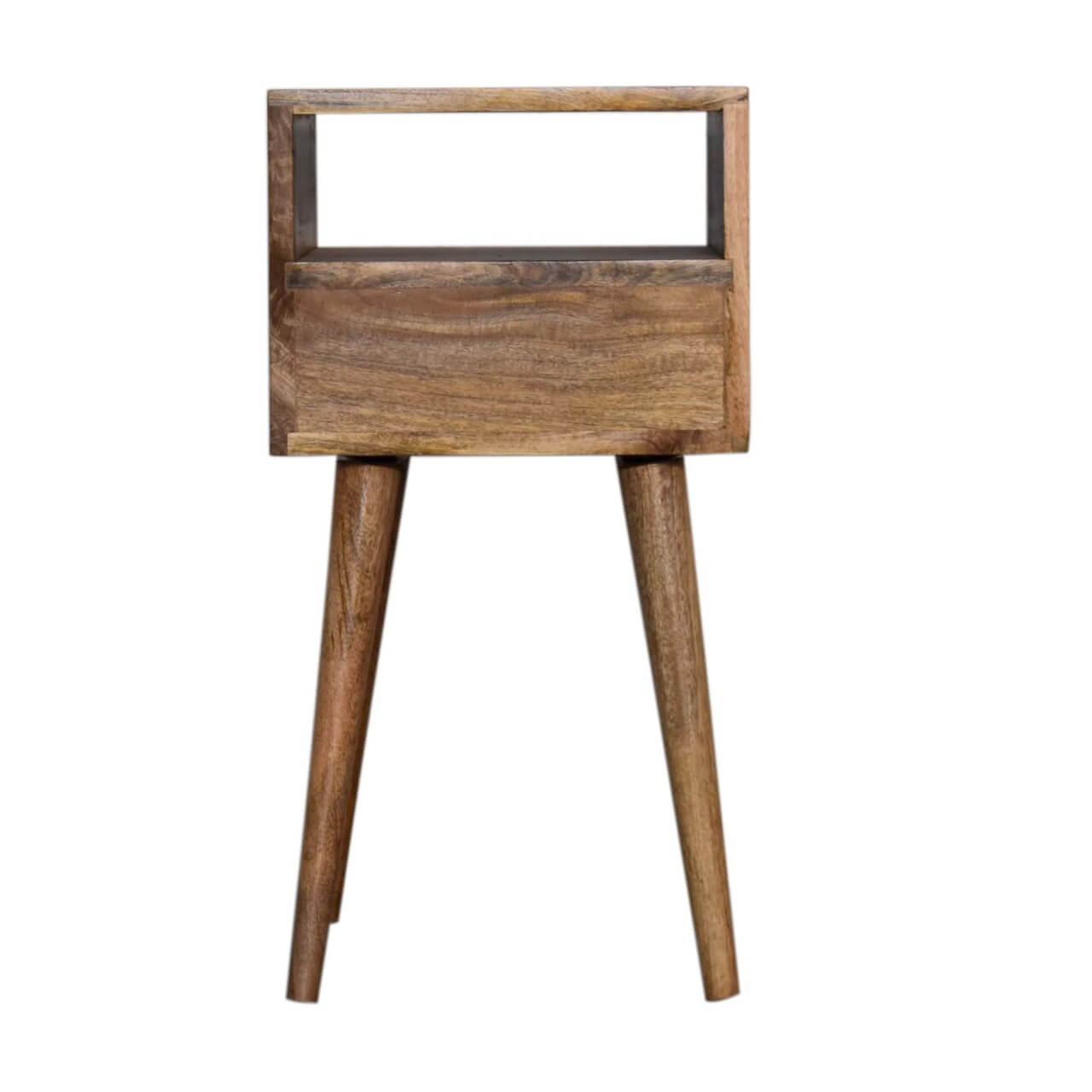 Narrow Nightstand, Brick Red