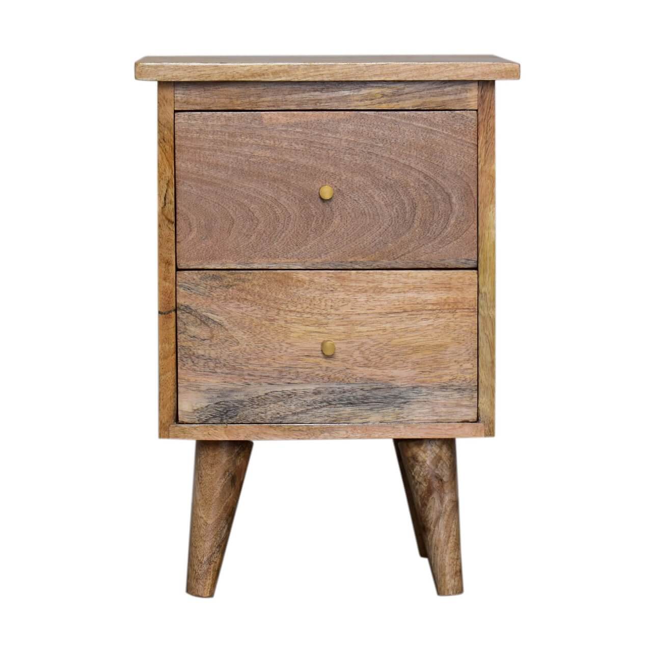 Mango Wood Nordic Classic Bedside table