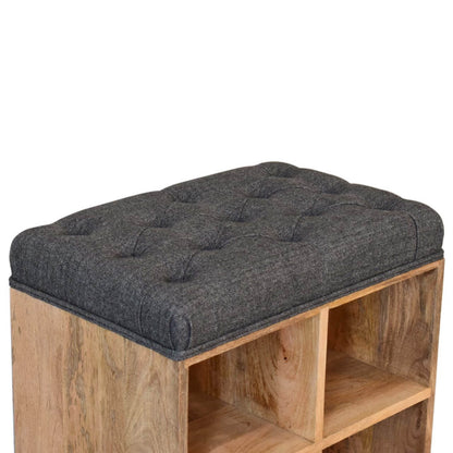 Narrow Shoe Storage Bench