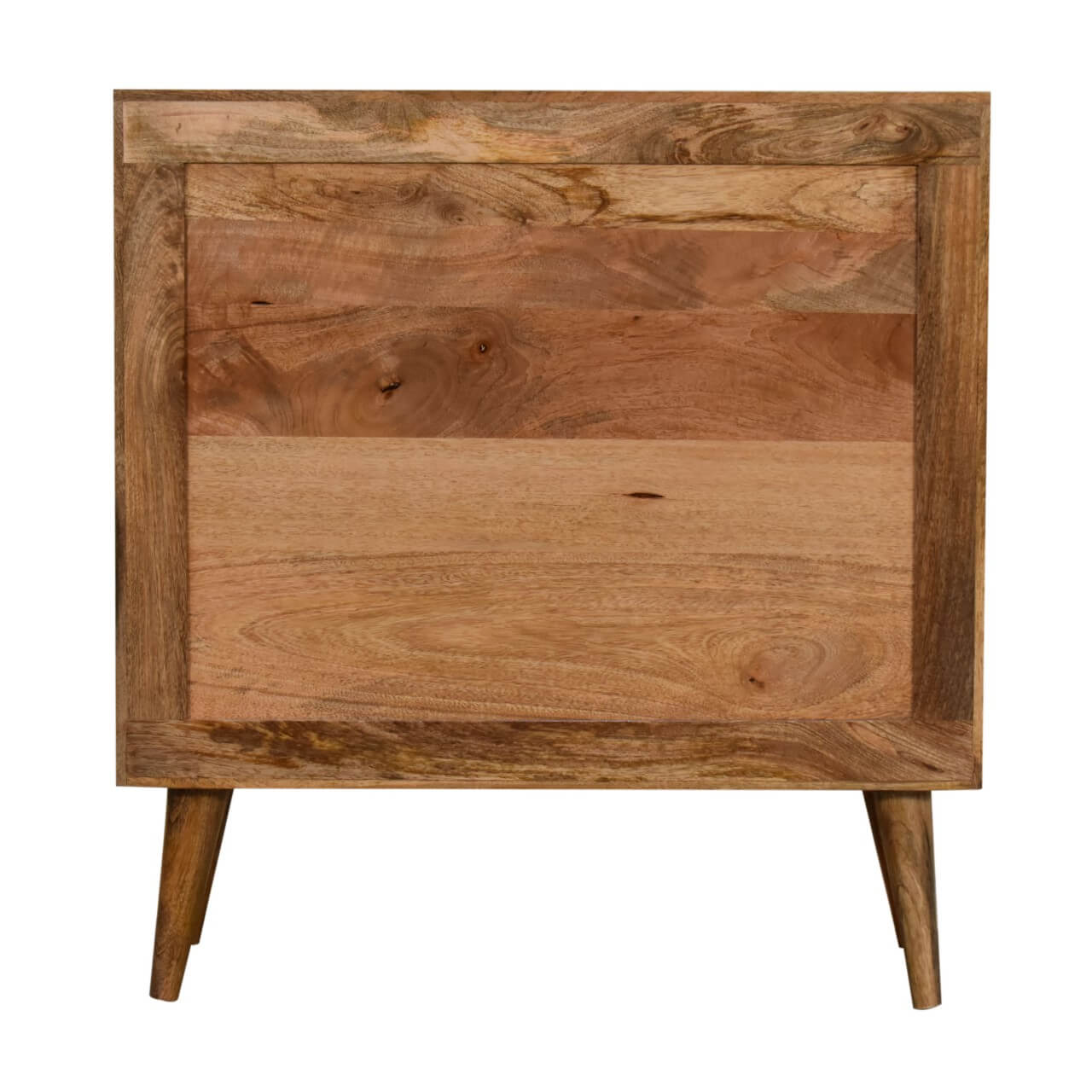 Cabinet made from rattan and mango wood