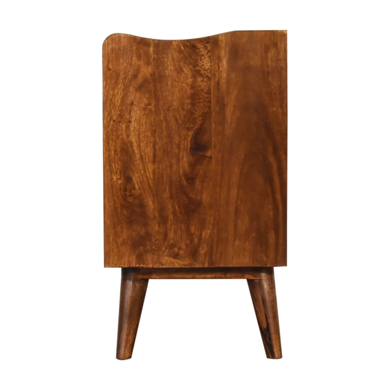 Alfin Bedside Table, Chestnut