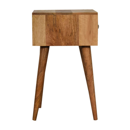 Bone Inlay Mango Wood Small Bedside table