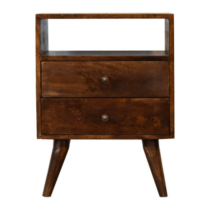 Classic Bedside Table, Chestnut