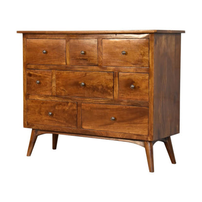 8 Drawer Chest, Chestnut