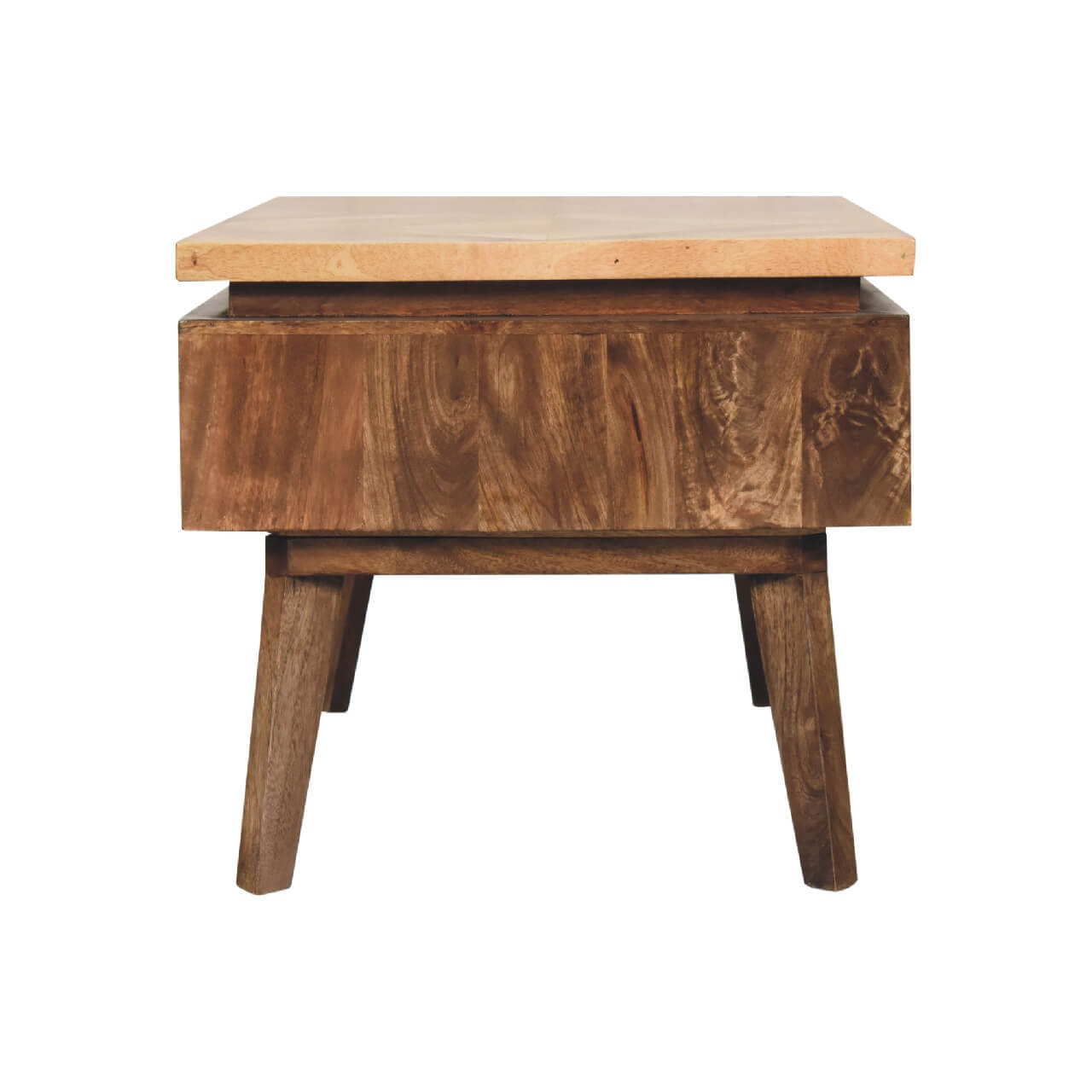 Granary coffee table mango wood with platform