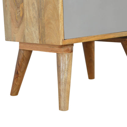 Gradine bedside table made from mango wood