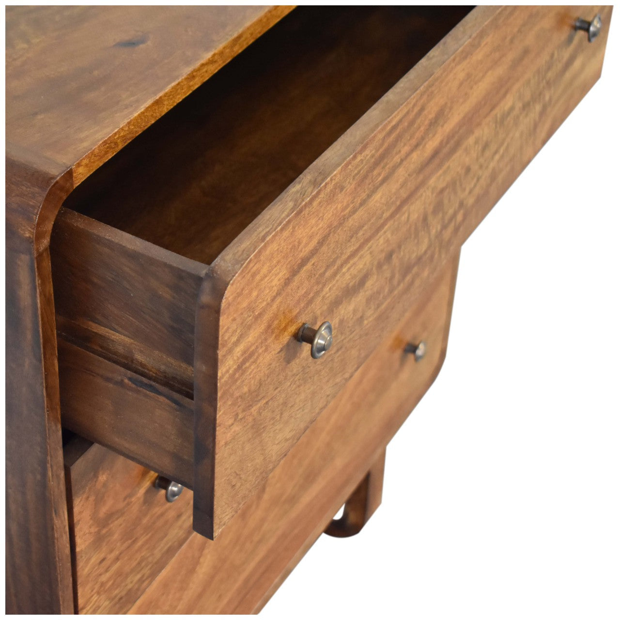 U-Shaped Legs 3 Drawer Chest