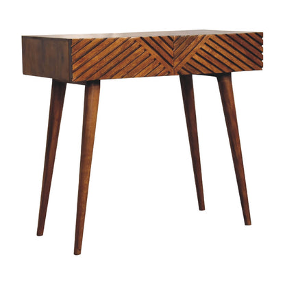 Lille Console Table, Chestnut