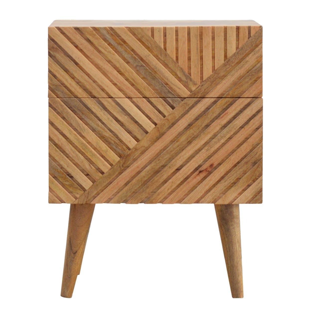 Lille mango wood bedside table