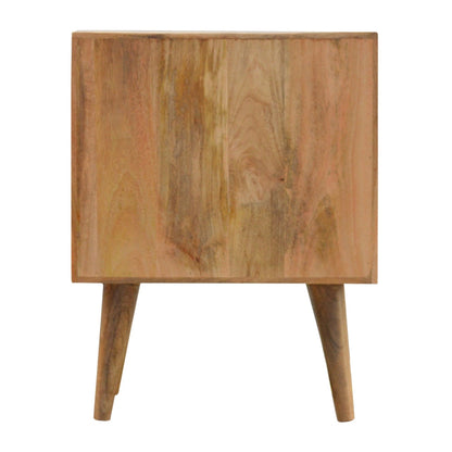 Lille mango wood bedside table