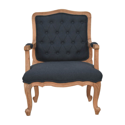 Lea Armchair, Navy