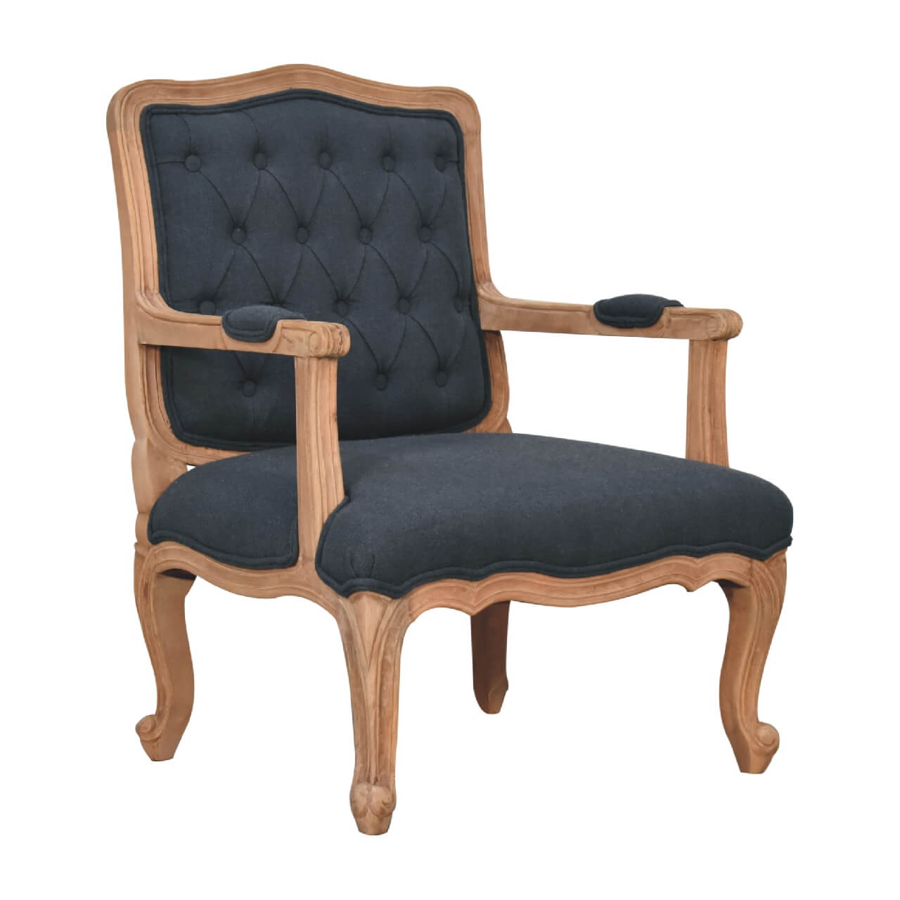 Lea Armchair, Navy