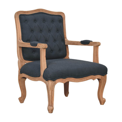 Lea Armchair, Navy