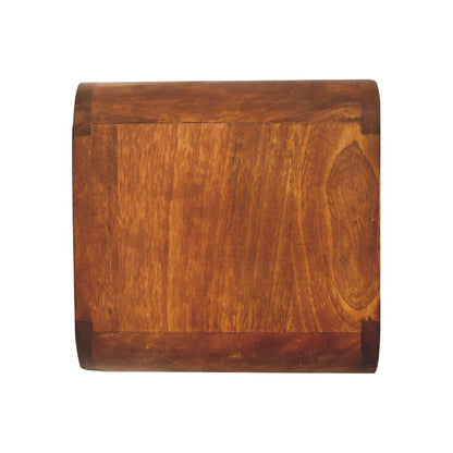 Wall mounted bedside table, Mango Wood