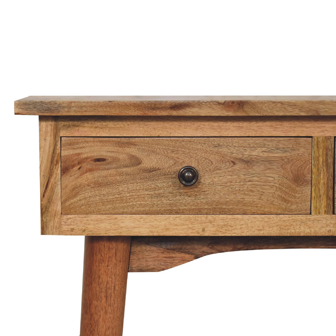 Nordic small console table mango wood